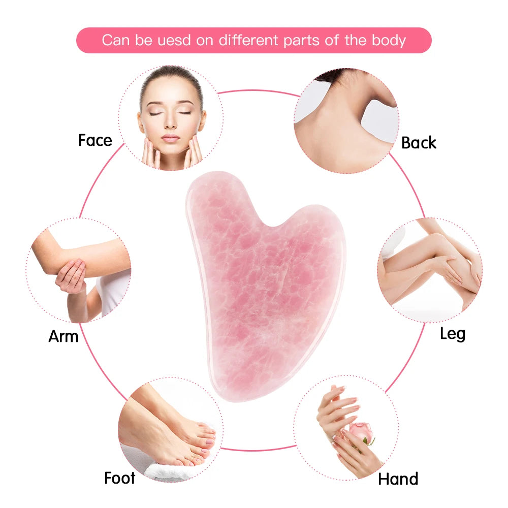 Rose Quartz Gua Sha