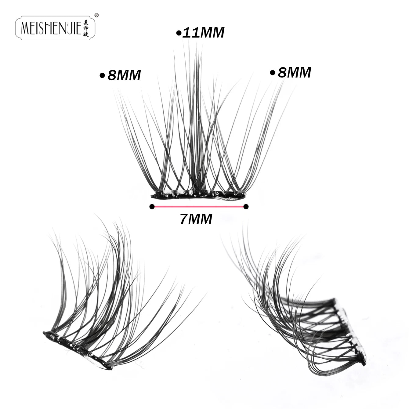Whisper Lash Wispy Clusters