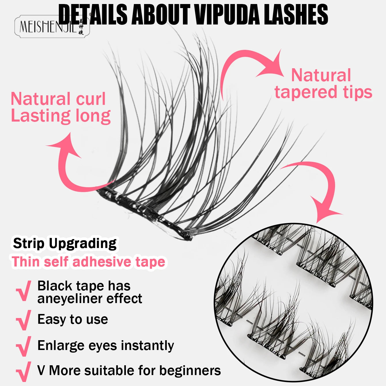 Whisper Lash Wispy Clusters