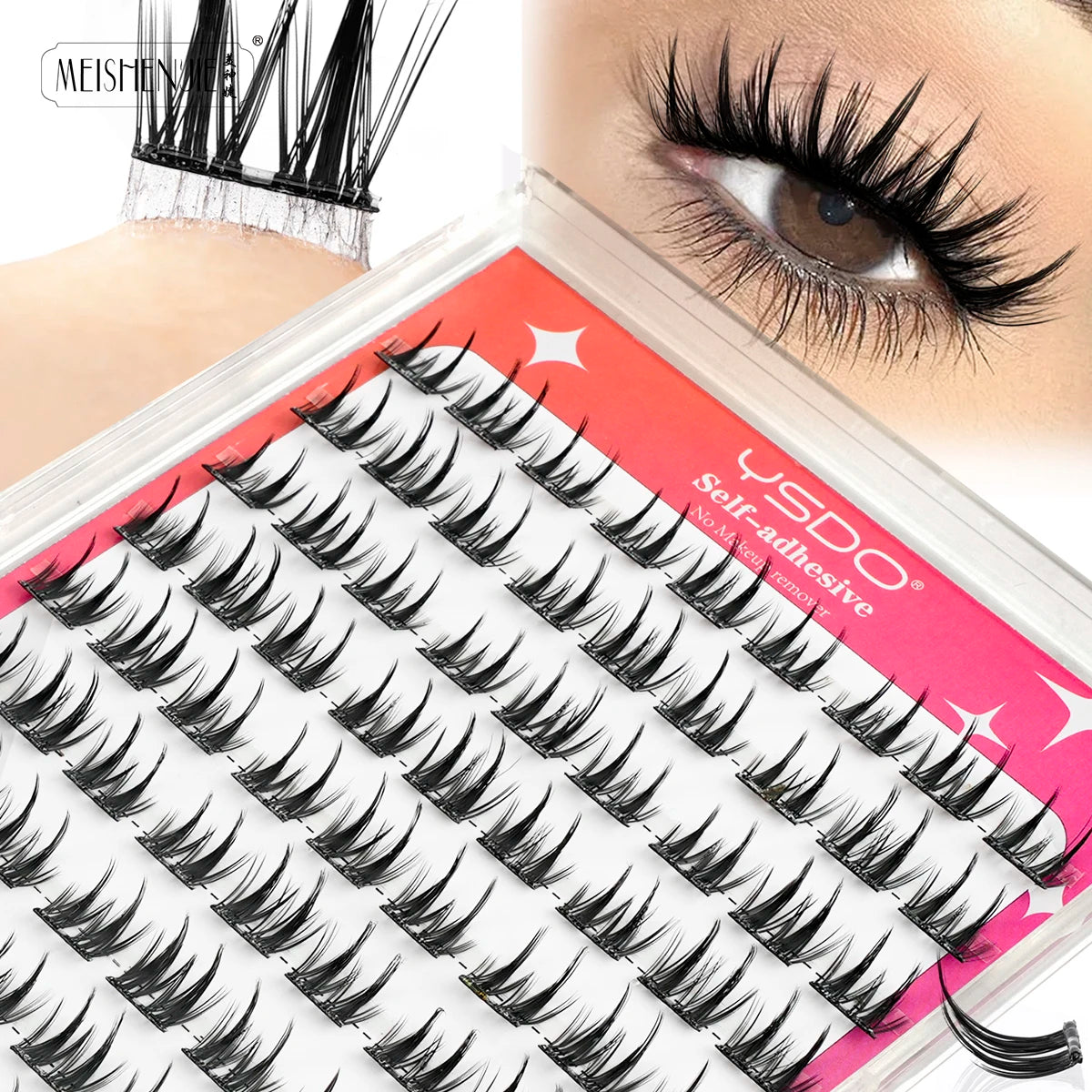 Whisper Lash Wispy Clusters