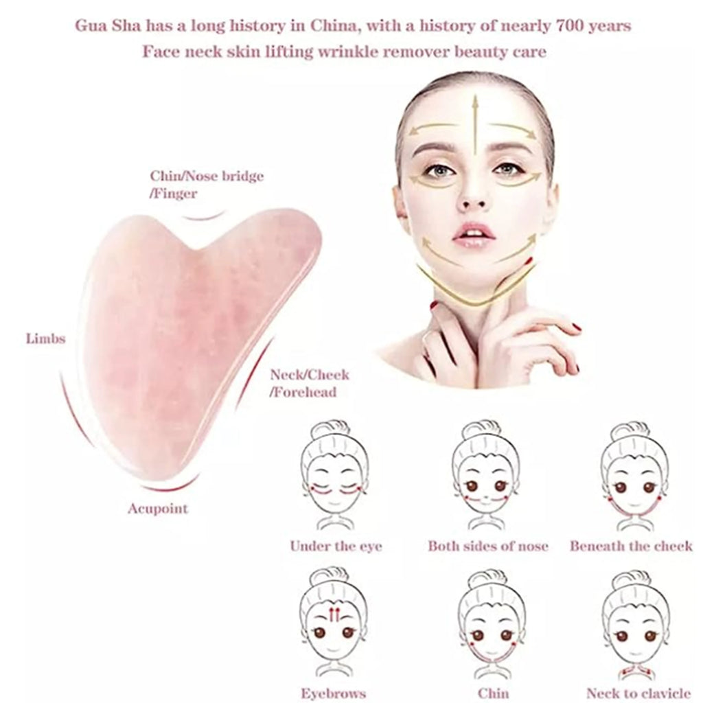 Rose Quartz Gua Sha