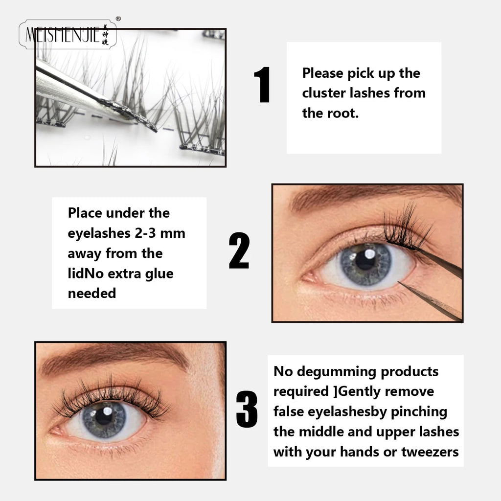 Whisper Lash Wispy Clusters